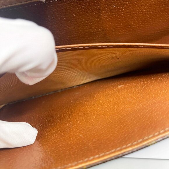 Louis Vuitton Monogram Clutch Pochette Dame GM Purse Vintage 1983 - Picture 14 of 15